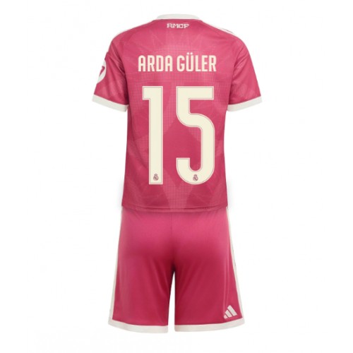 Real Madrid Arda Guler #15 Rezervni Dres za Dječji 2026-27 Kratak Rukavima (+ kratke hlače)